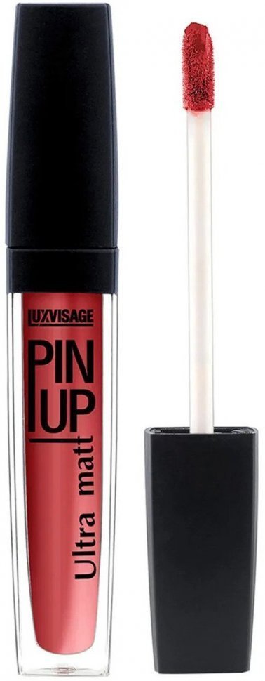 Блеск для губ PIN UP ULTRA MATT тон 33 rosewood Luxvisage &mdash; TD-EX.RU