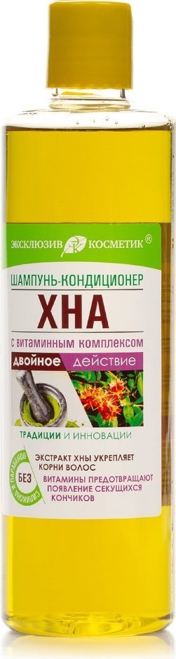 Шампунь-кондиционер "Хна с витаминным комплексом" Эксклюзивкосметик, 1000 мл фото 1 &mdash; TD-EX.RU