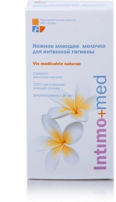 Молочко для интимной гигиены Intimo+med Эльфа, 250 мл фото 1 &mdash; TD-EX.RU