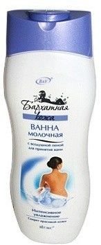 Пена для ванны молочная "БАРХАТНАЯ КОЖА" ИНТЕНСИВНОЕ УВЛАЖНЕНИЕ Витэкс, 500 мл фото 1 &mdash; TD-EX.RU