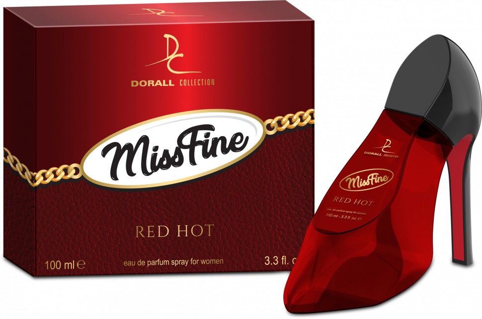 Tуалетная вода для женщин MISS FINE RED HOT Dorall Collection, 90 мл фото 1 &mdash; TD-EX.RU