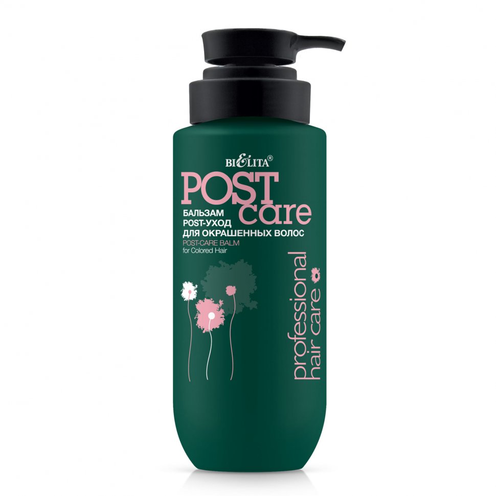 Бальзам POST-уход для окрашенных волос Professional HAIR CARE Белита, 400 мл фото 1 &mdash; TD-EX.RU