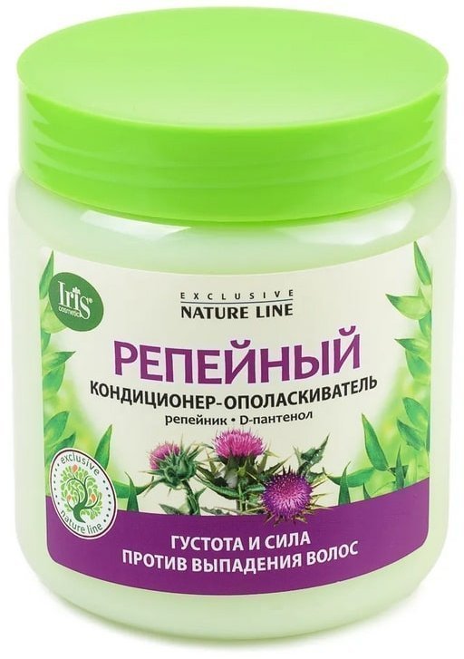 Iris Кондиционер-ополаскиватель "Репейный" серии EXCLUSIVE NATURE LINE, 500 мл фото 1 &mdash; TD-EX.RU