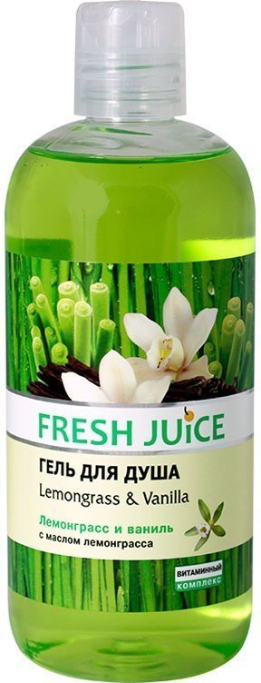 FRESH JUICE Гель "Lemongrass & Vanillа", 500 мл фото 1 &mdash; TD-EX.RU