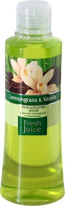 Гель для душа Lemongrass & Vanilla (Лимонник и Ваниль) ​Fresh Juice, 300 мл фото 1 &mdash; TD-EX.RU