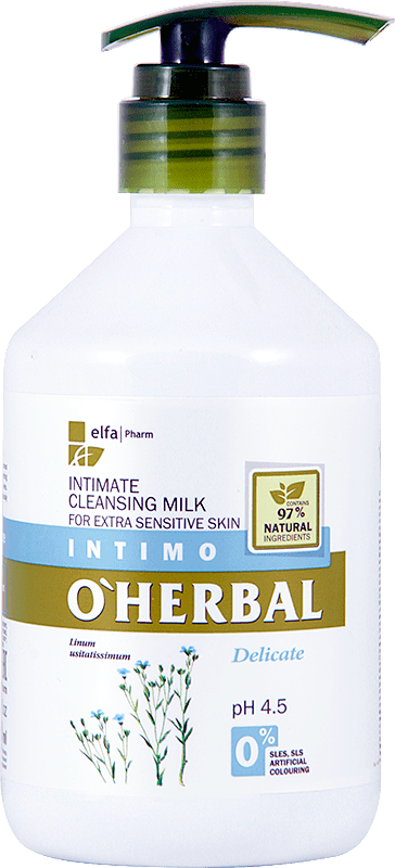 Молочко для интимной гигиены O’Herbal DELICATE, 500 мл фото 1 &mdash; TD-EX.RU
