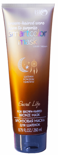 BIO WORLD SECRET LIFE Luxury Therapy Бронзовая маска для шатенок, 260 мл фото 1 &mdash; TD-EX.RU