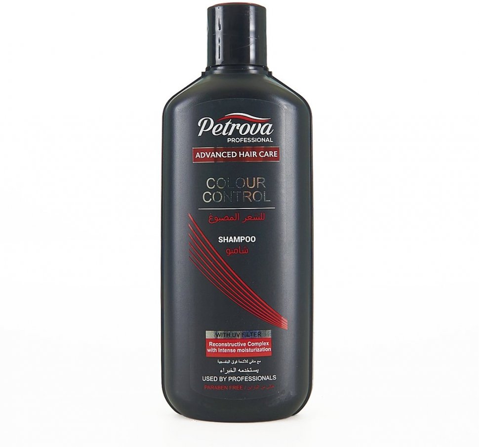 Шампунь профессиональный контроль цвета "ADVANCED HAIR CARE-COLOUR CONTROL" Petrova, 400 мл  фото 1 &mdash; TD-EX.RU