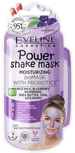 Увлажняющая биомаска с пробиотиками Power Shake Mask Eveline, 10 мл фото 1 &mdash; TD-EX.RU