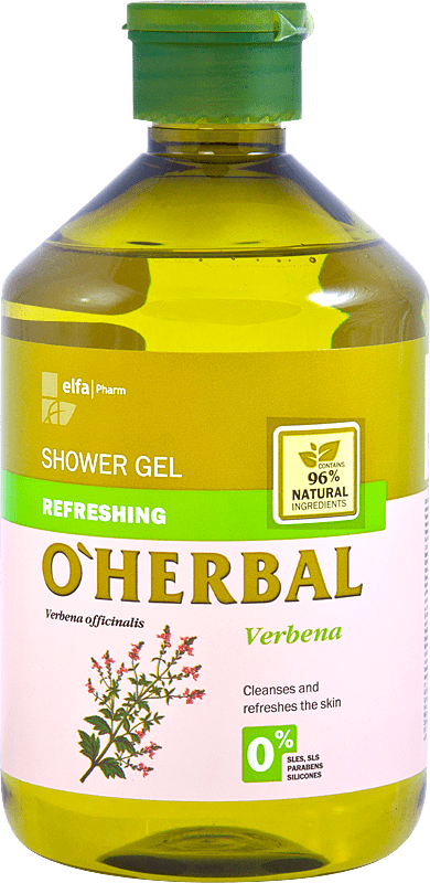 O'Herbal Освежающий гель для душа с экстрактом вербены, 500 мл фото 1 &mdash; TD-EX.RU