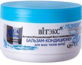 Активноувлажняющий восстанавливающий бальзам-кондиционер для всех типов волос Витэкс, 350 мл фото 1 &mdash; TD-EX.RU