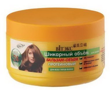 Бальзам-объем протеиновый "Шикарный объем" Витэкс, 350 мл фото 1 &mdash; TD-EX.RU