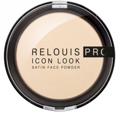 Пудра компактная RELOUIS PRO Icon Look Satin Face Powder тон 00, 9 г. &mdash; TD-EX.RU