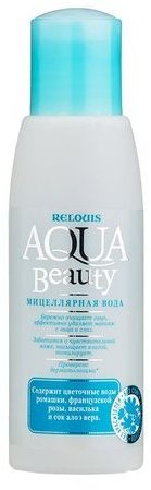 Мицеллярная вода Aqua Beauty RELOUIS, 110 мл. фото 1 &mdash; TD-EX.RU