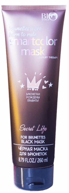 BIO WORLD SECRET LIFE Luxury Therapy Черная Маска для брюнеток, 260 мл фото 1 &mdash; TD-EX.RU