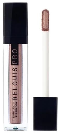 Тени для век жидкие сатиновые RELOUIS PRO Satin Liquid Eyeshadow тон 22 Bronze N'Roses  &mdash; TD-EX.RU