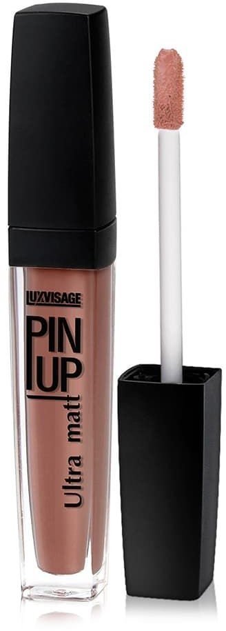 Блеск для губ PIN UP ULTRA MATT тон 39 beige nude LUXVISAGE &mdash; TD-EX.RU