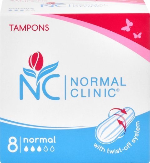 Тампоны для критических дней normal (3 капли) NORMAL Clinic, 8 шт фото 1 &mdash; TD-EX.RU