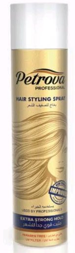 Лак для волос сверхсильной фиксации PROFESSIONAL HAIR STYLING SPRAY EXTRA STRONG Petrova, 200 мл фото 1 &mdash; TD-EX.RU