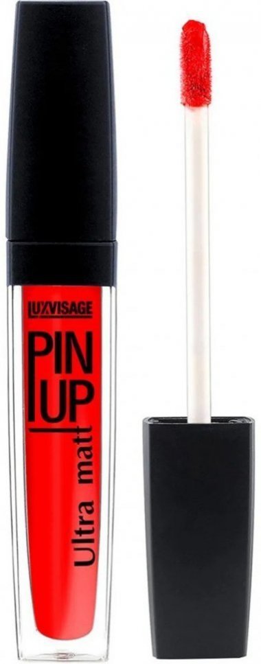 Блеск для губ матовый  PIN UP ULTRA MATT тон 29 red flower Luxvisage &mdash; TD-EX.RU