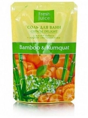Соль для ванн Fresh Juice Вamboo & Kumquat фото 1 &mdash; TD-EX.RU