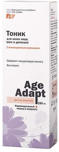 Тоник для кожи лица, шеи и декольте Age Adapt, ​150 мл​ фото 1 &mdash; TD-EX.RU