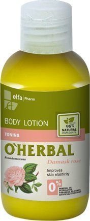 Тонизирующий лосьон для тела с экстрактом дамасской розы O’Herbal, 75 мл фото 1 &mdash; TD-EX.RU