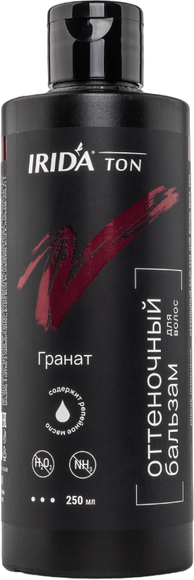 Бальзам оттеночный для волос IRIDA TON "Гранат", 250 мл.  фото 1 &mdash; TD-EX.RU