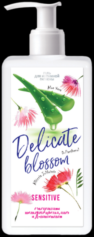 Гель для интимной гигиены "Delicate Blossom" Sensitive Romax, 250г  фото 1 &mdash; TD-EX.RU