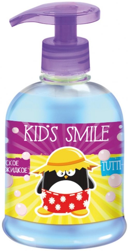 Детское мыло жидкое Kids Smile Тутти фрутти Romax, 500 г    фото 1 &mdash; TD-EX.RU