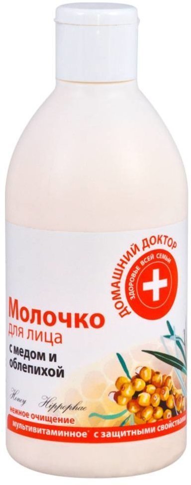 Молочко для лица с медом и облепихой Домашний доктор, 300 мл фото 1 &mdash; TD-EX.RU