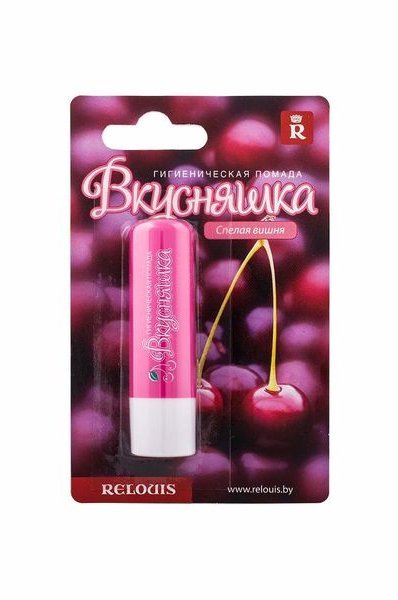 Гигиеническая помада Вкусняшка RELOUIS  фото 1 &mdash; TD-EX.RU