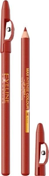 Контурный карандаш для губ с точилкой Max Intense Colour №14 Nude Eveline фото 1 &mdash; TD-EX.RU
