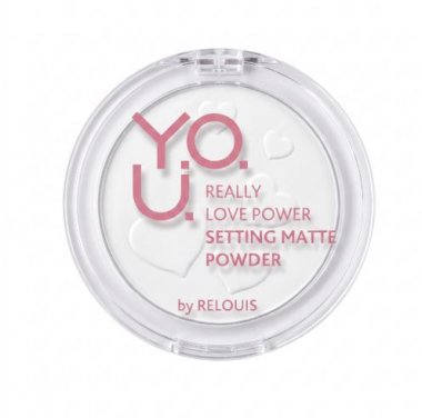 Фиксирующая матовая пудра Y.O.U. REALLY Love Power тон 01 RELOUIS &mdash; TD-EX.RU