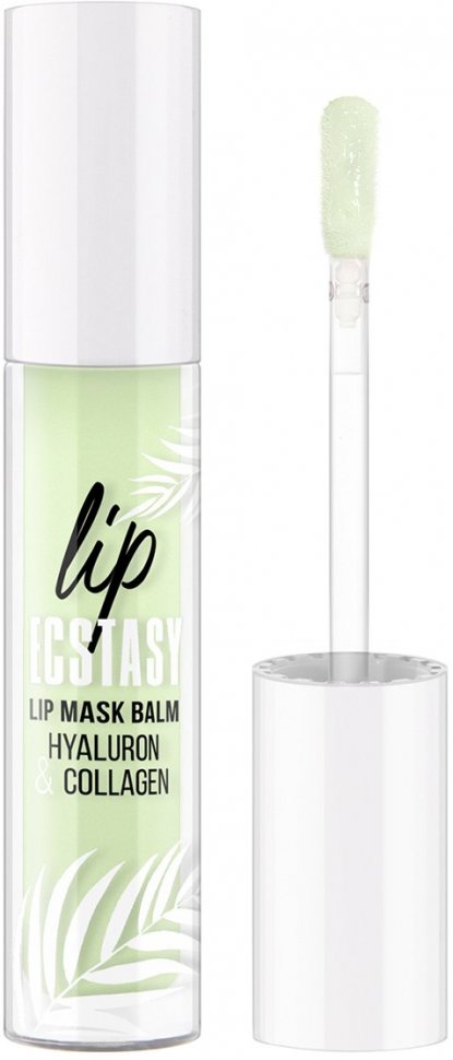 Маска-бальзам для губ hyaluron & collagen LIP ECSTASY тон 603 MINT Luxvisage   фото 1 &mdash; TD-EX.RU