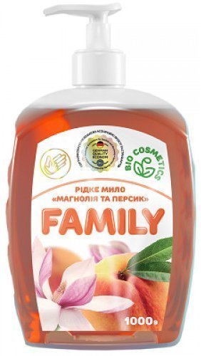 Мыло жидкое Family Магнолия и персик Dallas, 1000 мл фото 1 &mdash; TD-EX.RU
