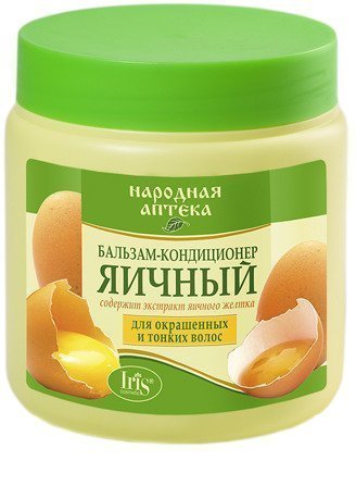 Бальзам Яичный для окрашенных волос Iris, 500 мл &mdash; TD-EX.RU