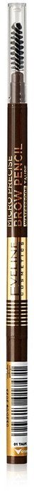 Водостойкий карандаш для бровей №01 TAUPE серии MICRO PRECISE BROW PENCIL Eveline фото 1 &mdash; TD-EX.RU