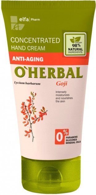 Концентрированный омолаживающий крем для рук с экстрактом годжи O’Herbal, 50 мл фото 1 &mdash; TD-EX.RU