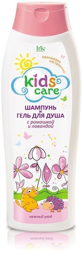 Детский Шампунь и Гель для душа ромашка и лаванда Iris, 400 мл фото 1 &mdash; TD-EX.RU