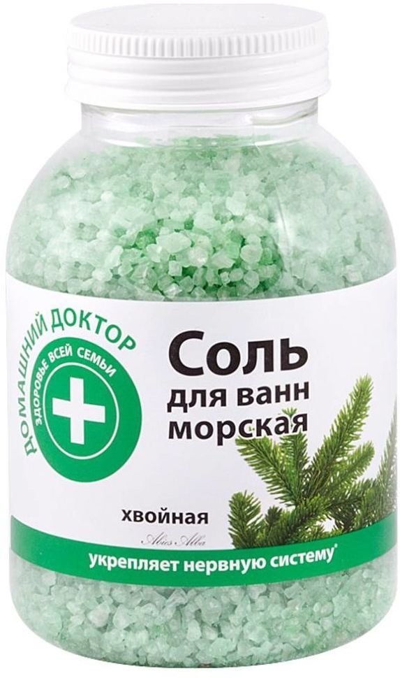 Соль для ванн морская хвойная Домашний доктор, 1000 г фото 1 &mdash; TD-EX.RU