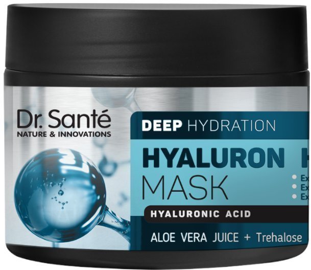 Маска для волос Hyaluron Deep hydration Dr.Sante, 300 мл фото 1 &mdash; TD-EX.RU