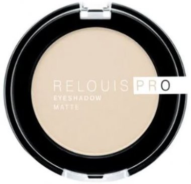 Тени для век RELOUIS PRO Eyeshadow Matte тон 11 IVORY, 3 г.  &mdash; TD-EX.RU