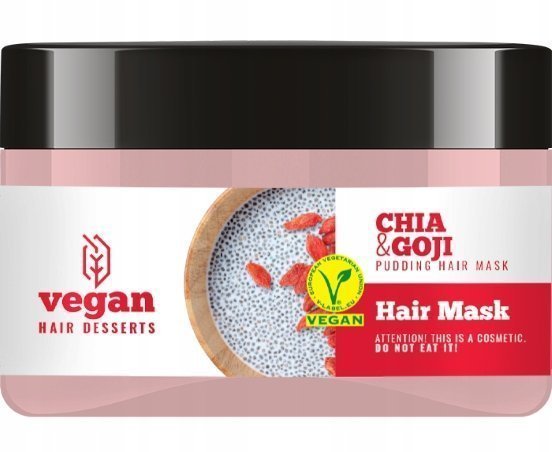 Маска для волос Vegan Chia And Goji мягкость и блеск, 250 мл фото 1 &mdash; TD-EX.RU