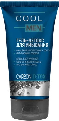 Cool Men DETOX CARBON. Гель-детокс для умывания, 150 мл фото 1 &mdash; TD-EX.RU