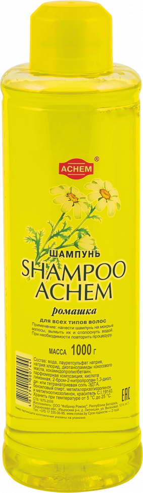 Шампунь "Achem" ромашка Romax, 1000 г    фото 1 &mdash; TD-EX.RU
