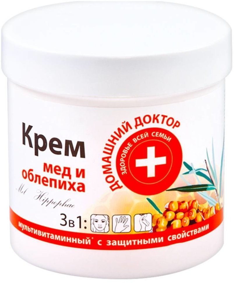 Крем с медом и облепихой Домашний доктор, 250 мл фото 1 &mdash; TD-EX.RU