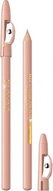 Контурный карандаш для губ с точилкой Max Intense Colour №20 Vanilla Eveline фото 1 &mdash; TD-EX.RU