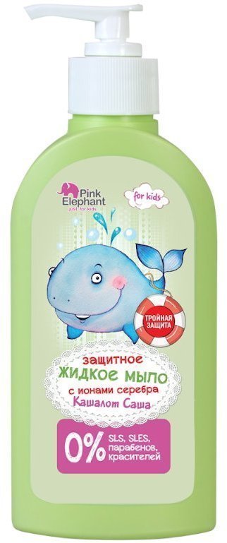 Pink Elephant. Жидкое мыло защитное Кашалот Саша, 250 мл фото 1 &mdash; TD-EX.RU
