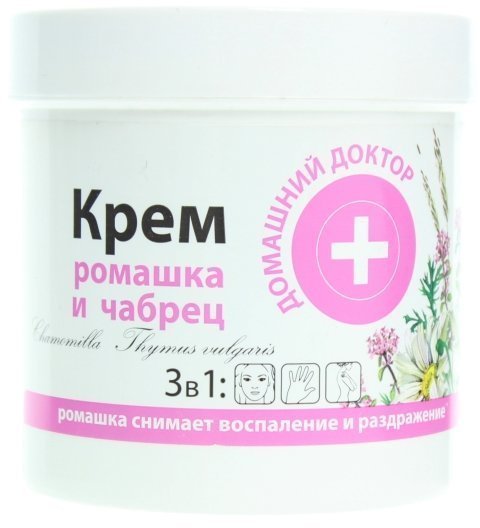Крем с ромашкой и чабрецом Домашний доктор, 250 мл фото 1 &mdash; TD-EX.RU